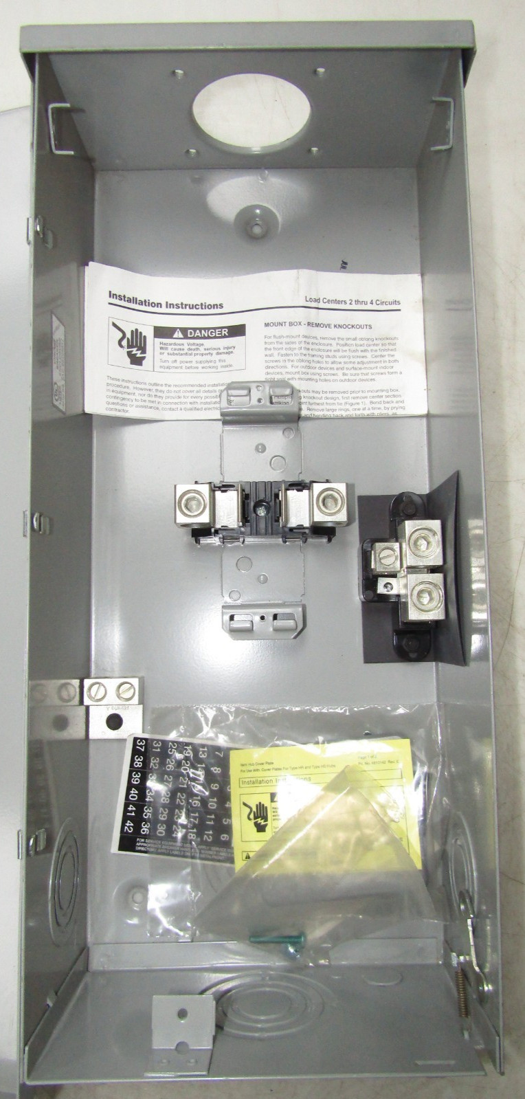 🙌 NEW MURRAY 200 AMP CIRCUIT BREAKER ENCLOSURE 120/240 VAC LW004VR