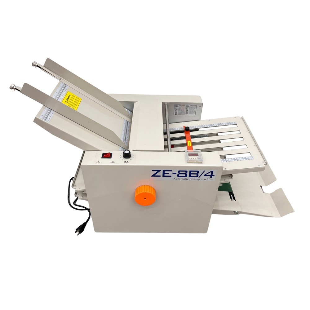 Automatic Paper Folding Machine ZE-8B/4 to Folding Document Letters or Manuals