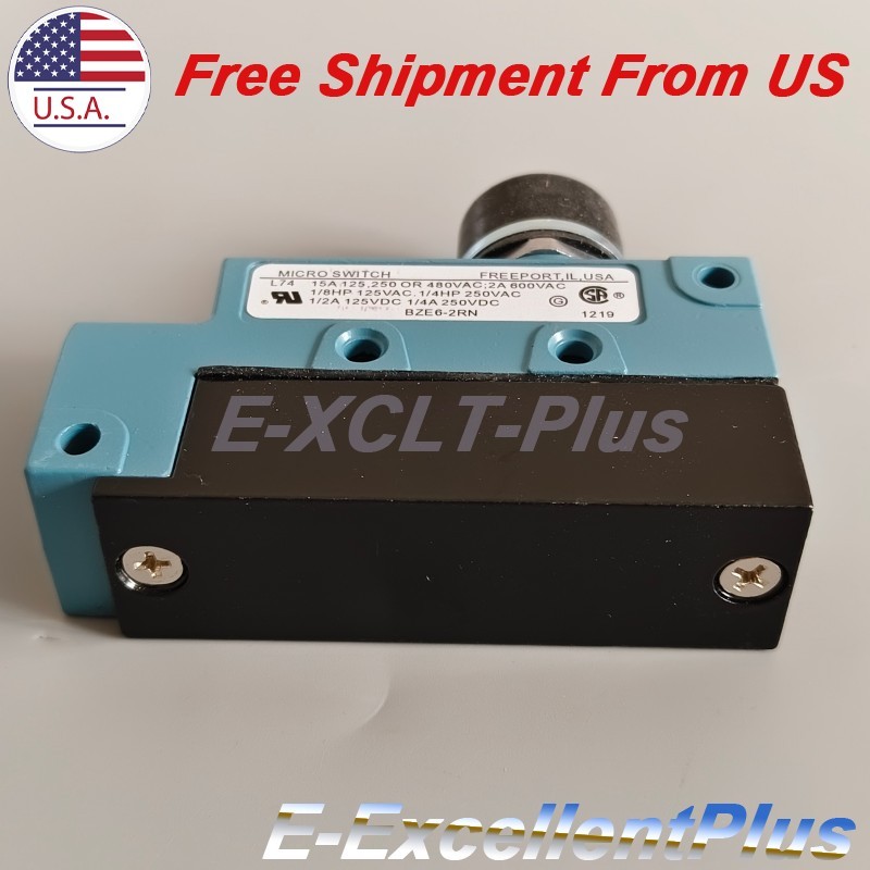 1PCS New For Honeywell BZE6-2RN Micro Limit Switch Sensor BZE62RN 15A 480VAC USA
