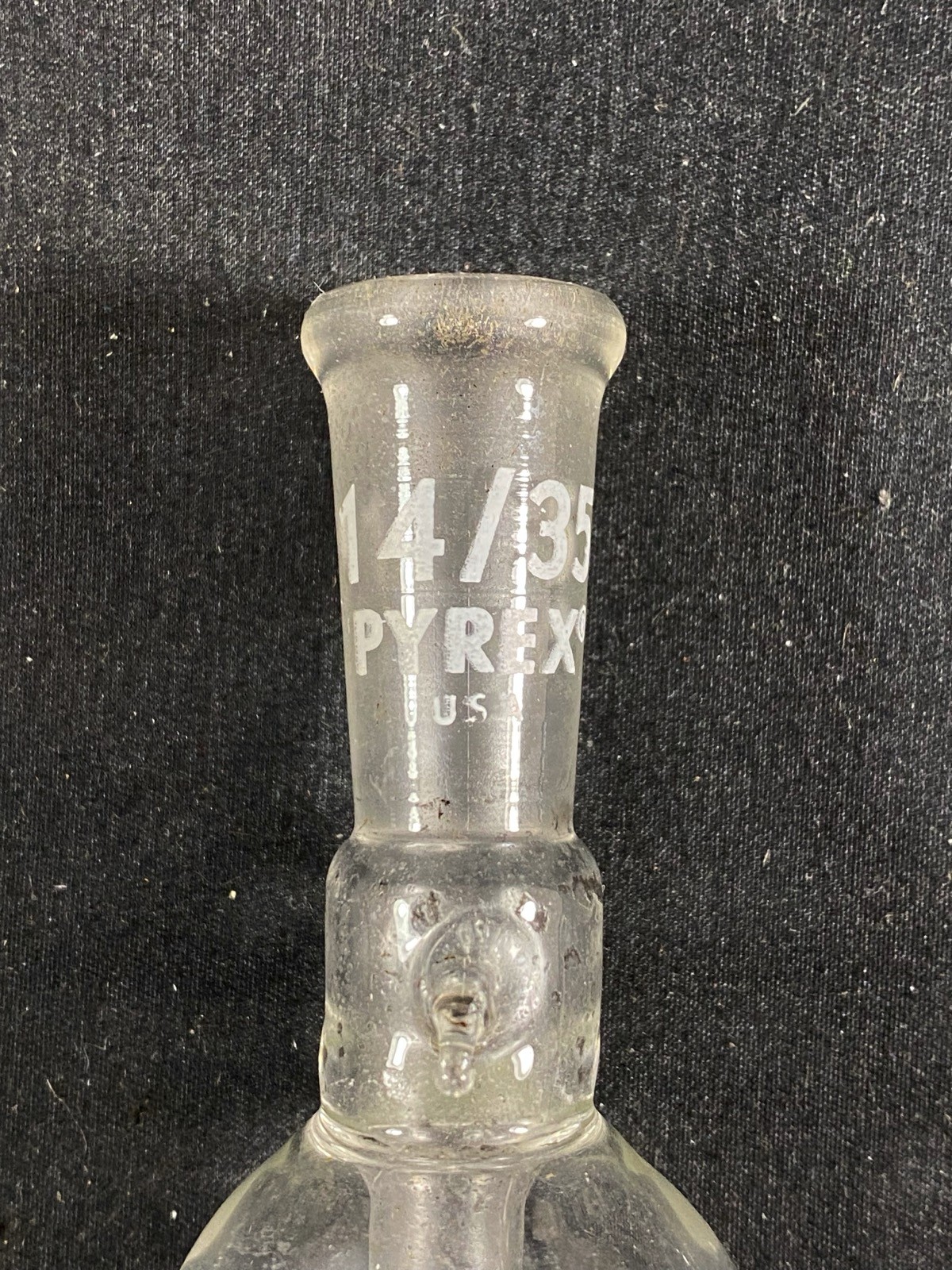 PYREX Glass 14/35 Joint Distilling Liebig Condenser 300mm Jacket 460mm OAL B