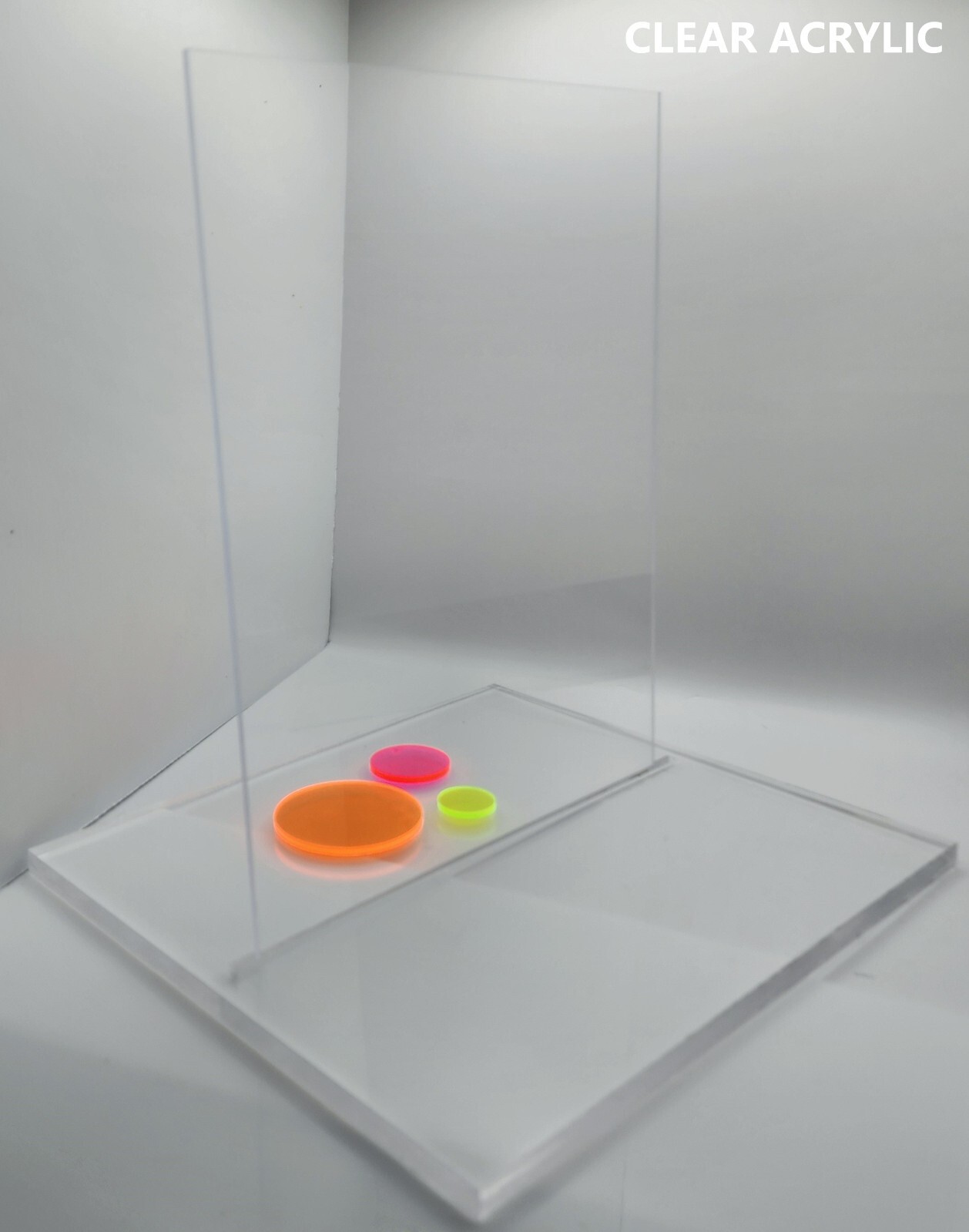 Sibe-R Plastic Supply℠ ACRYLIC CLEAR PLEXIGLASS SHEET – 1/8″ X 5″ x 7″ ^