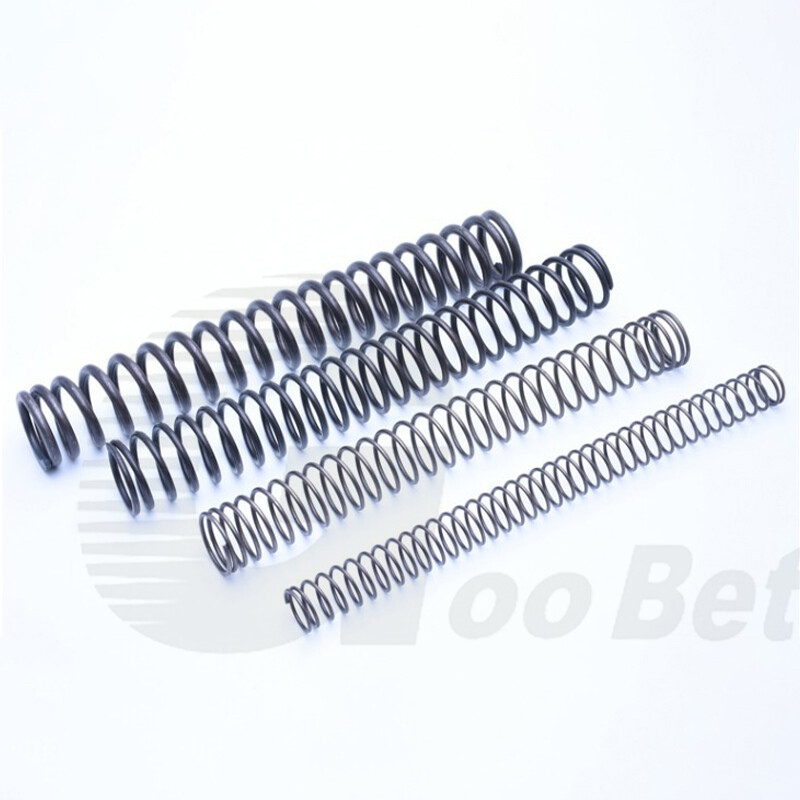 Compression Springs 0.3mm-6mm Wire Dia Mn65 Spring Steel Pressure Spring 305mm L
