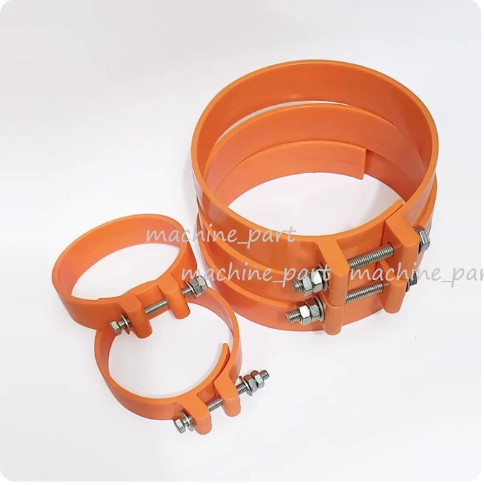 Excavator Rubber Dust Cover Clamp Ring Wear-resistant Bucket Pin Seal Dust Cover