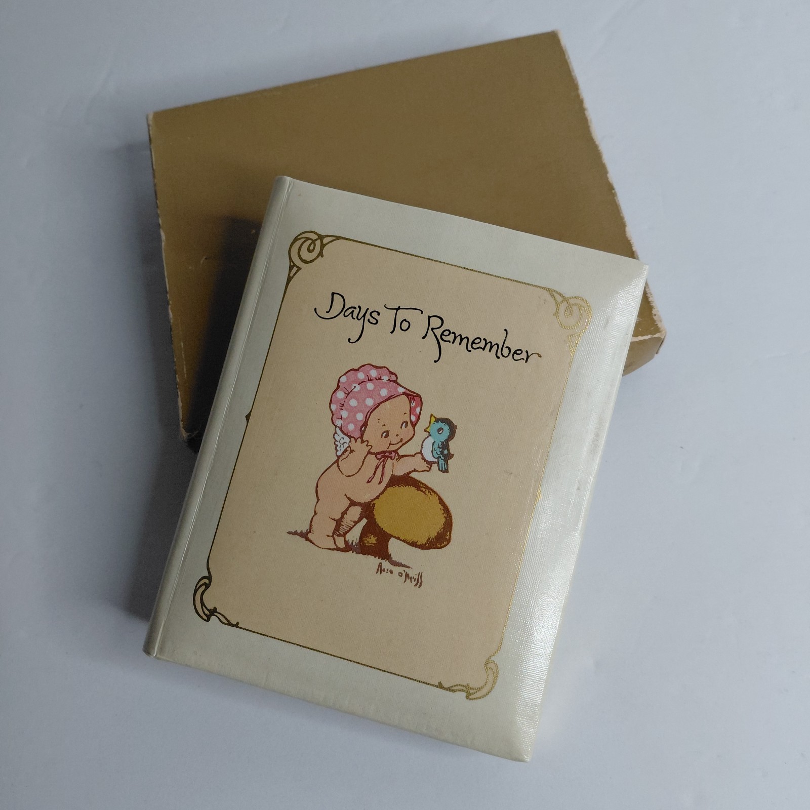 Vintage 1973 Days To Remember Address Book American Greetings Cameo Hong Kong