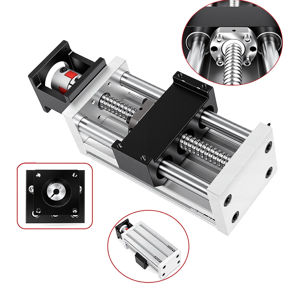High Precision Sliding Table Linear Guide Rail Stage Actuator Ball Screw Motion