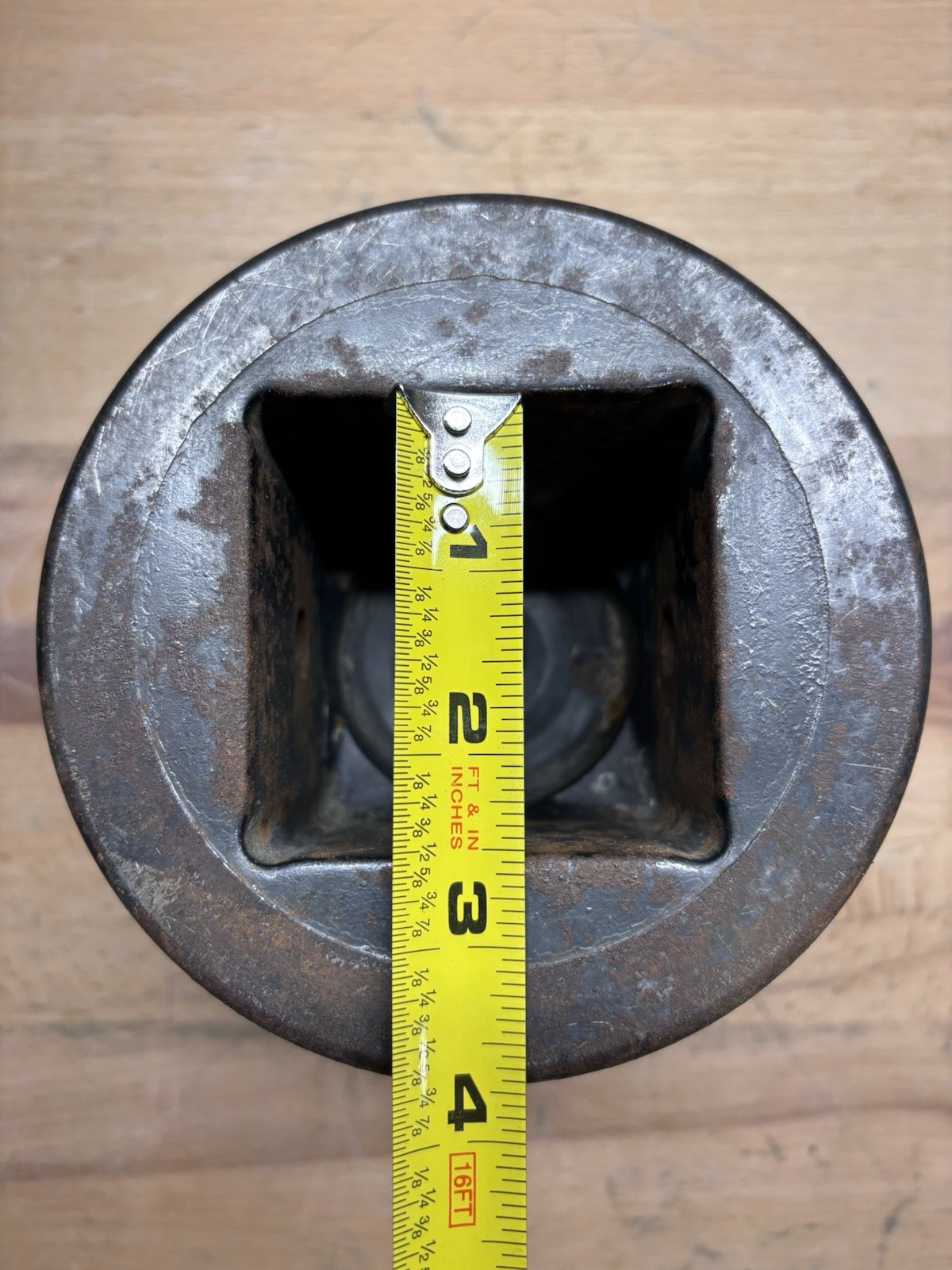 Nice OZAT A4024 2-1/2″ DRIVE X 1-1/2″ IMPACT ADAPTOR. Made in Israel.