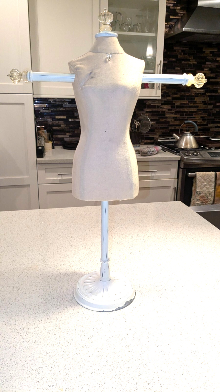 Up to 2 PB Teen Girl 24″H x 15″W x 5.5″L Cloth on Plastic Mannequin Dress Forms