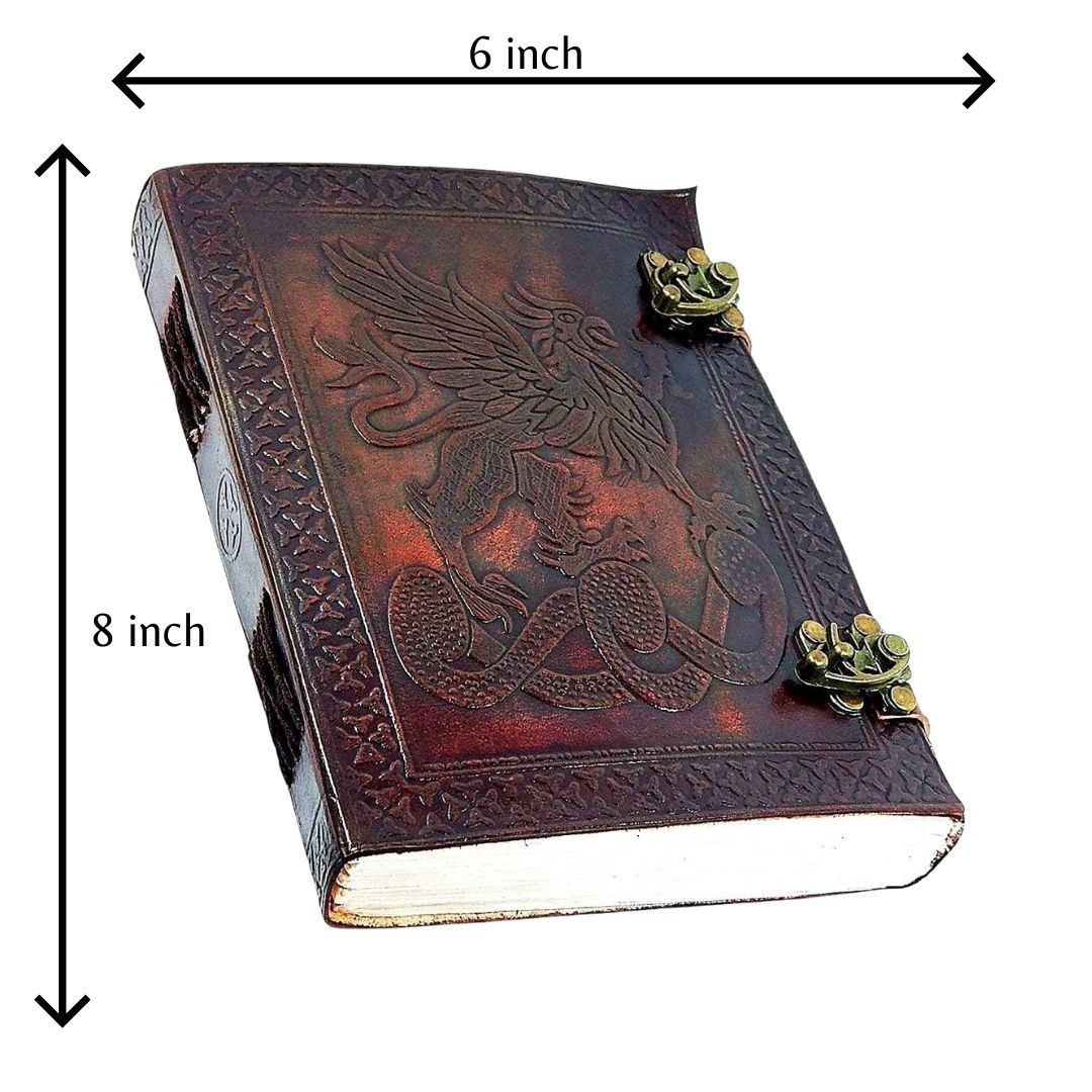 Leather Diary Combo Pack 2 Journals Handmade 6×8 200 Pages Unlined Set