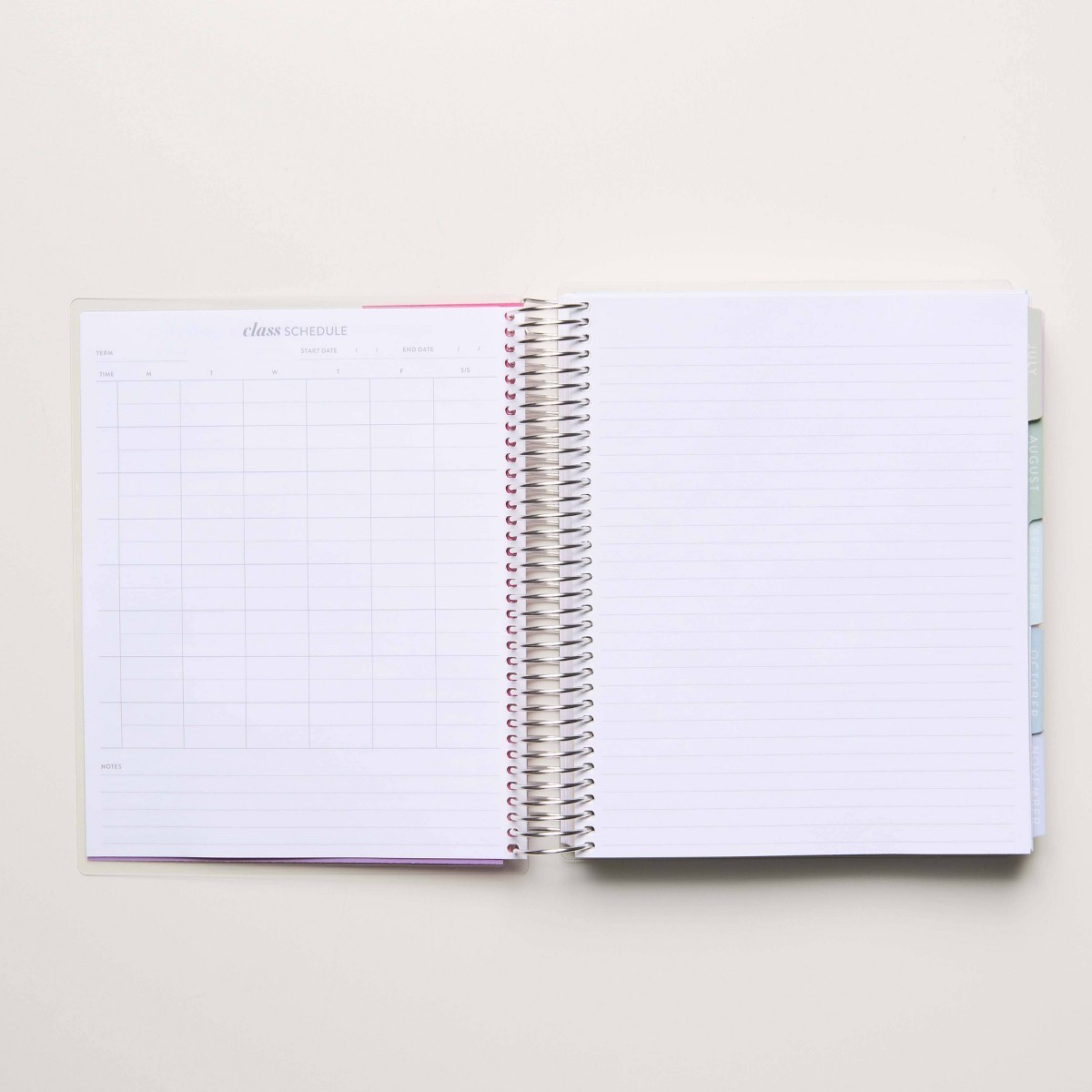 Erin Condren 5.875″x8.25″ 2026-2027 12 Months Academic Planner Multi-Faceted