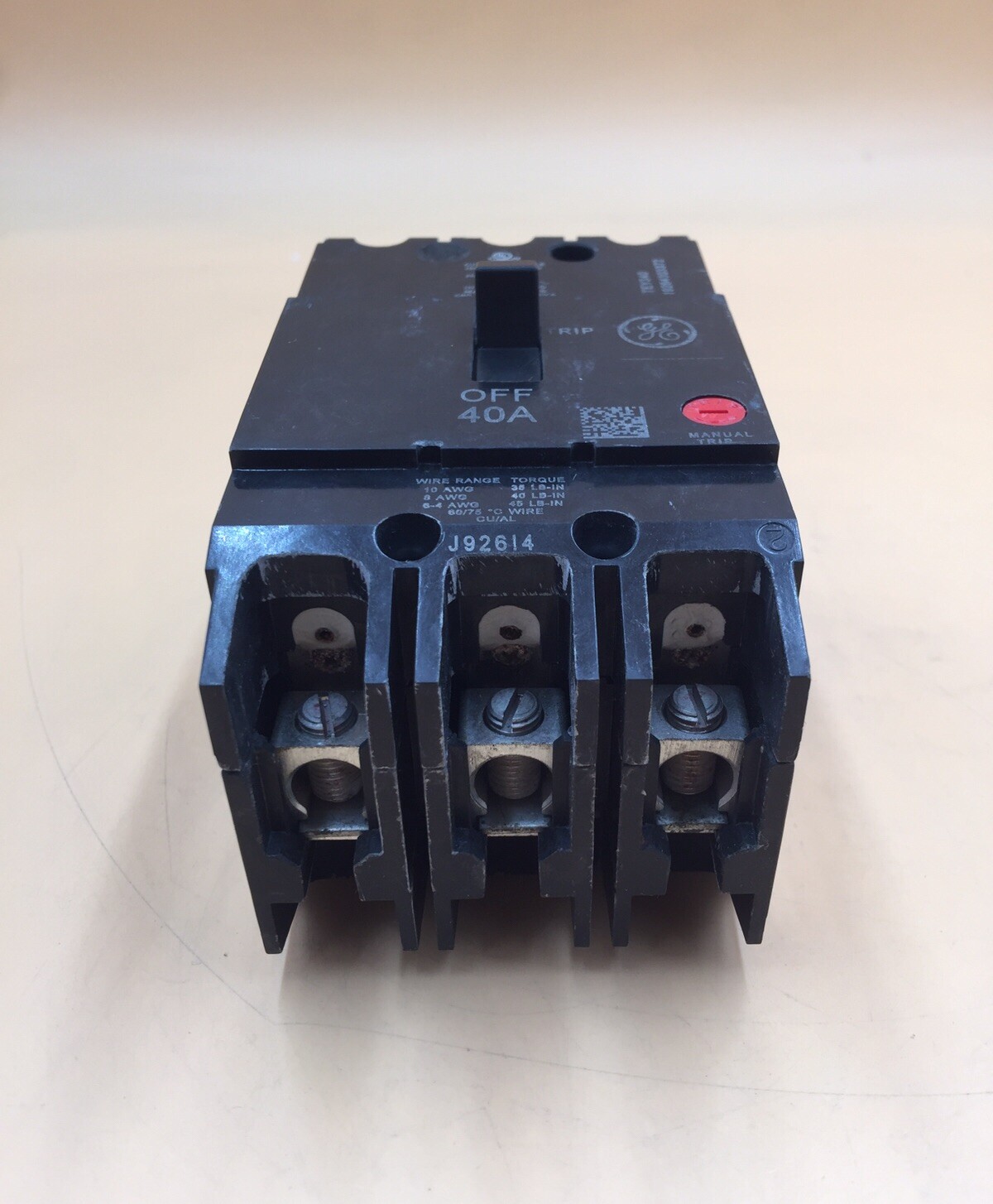 HOUSTON STOCK NEW GE TEY340 TYPE TEY 40 AMP 480 V FREE 2 DAY AIR SHIPPING
