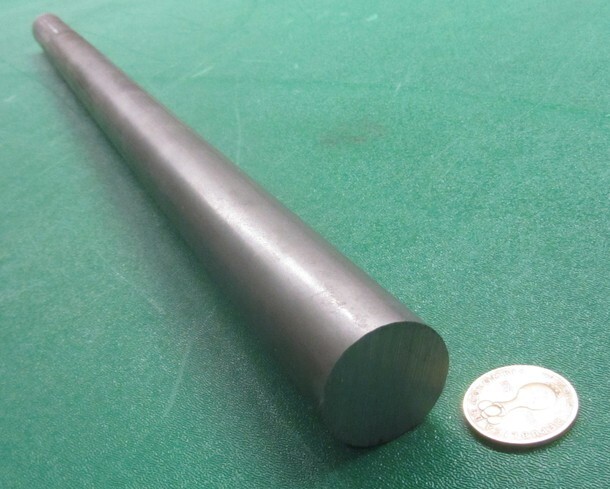12L14 Steel Unpolished Rod, (1.25″) 1 1/4″ Dia x 2 Foot Length, 1 Unit