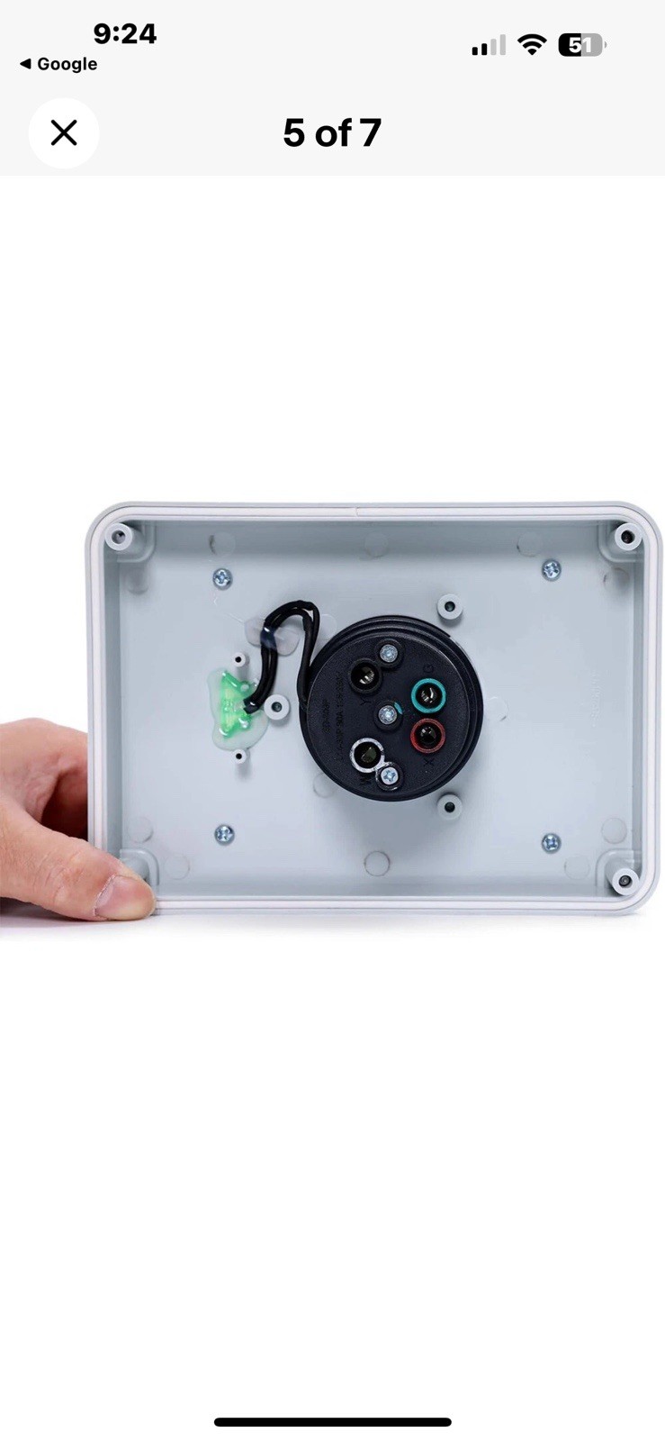 30 Amp Inlet Generator Plug Box 4 Prong Twist Lock Plug Male Box NEMA L14-30P