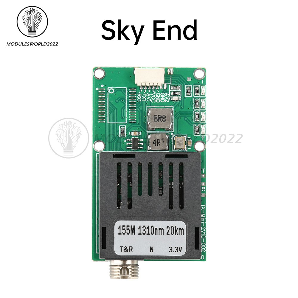 TTL Optical Transceiver Module TTL To Fiber Module For Drone RX/TX/AV/VCC/GND
