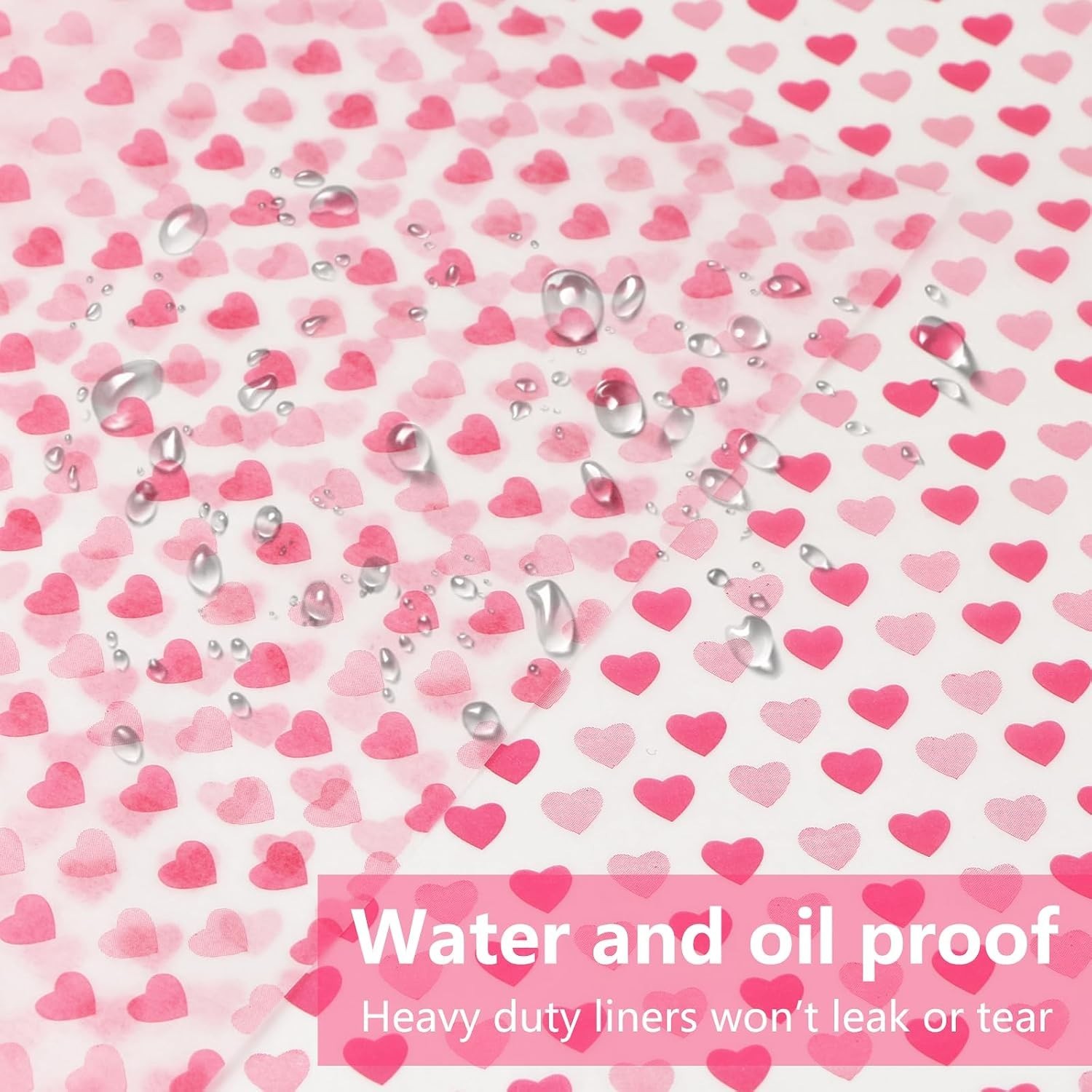 50PCS Wax Paper Sheets Food Wrapping Paper Greaseproof Waterproof Dry Waxed D…