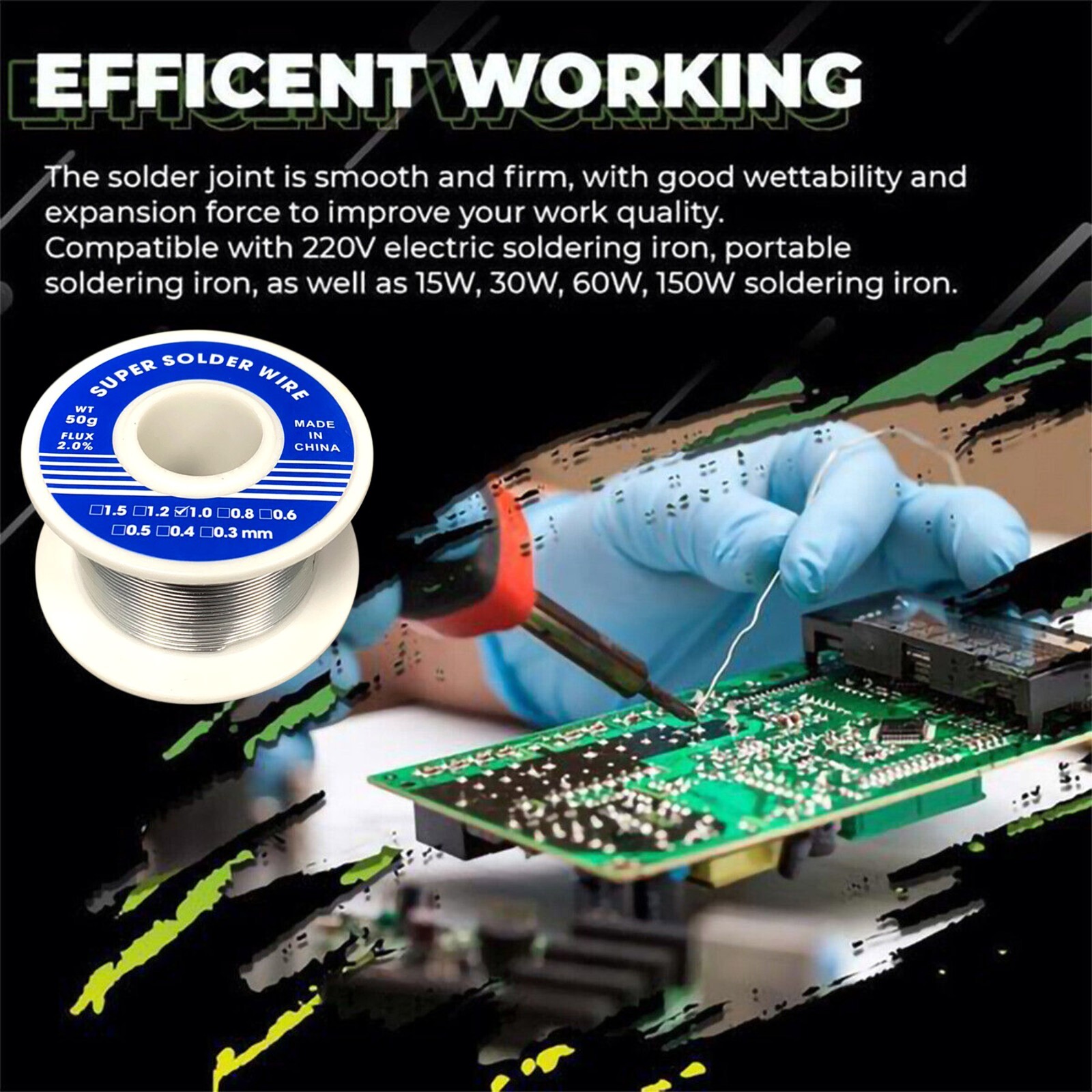 Aluminum Stainless Steel Lighter Super Solder Wire Soldering Wire Tool Lead Free