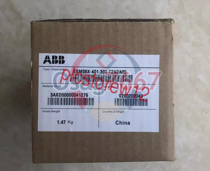 1PCS NEW ABB SERVO MOTOR ESM06X-401-302-T2N0A00