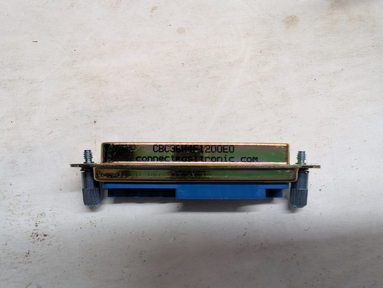 Positronic CBC36W4F1200E0 Female Combo-D 36W4 D-Sub Connector 36 Pin Housing NOS