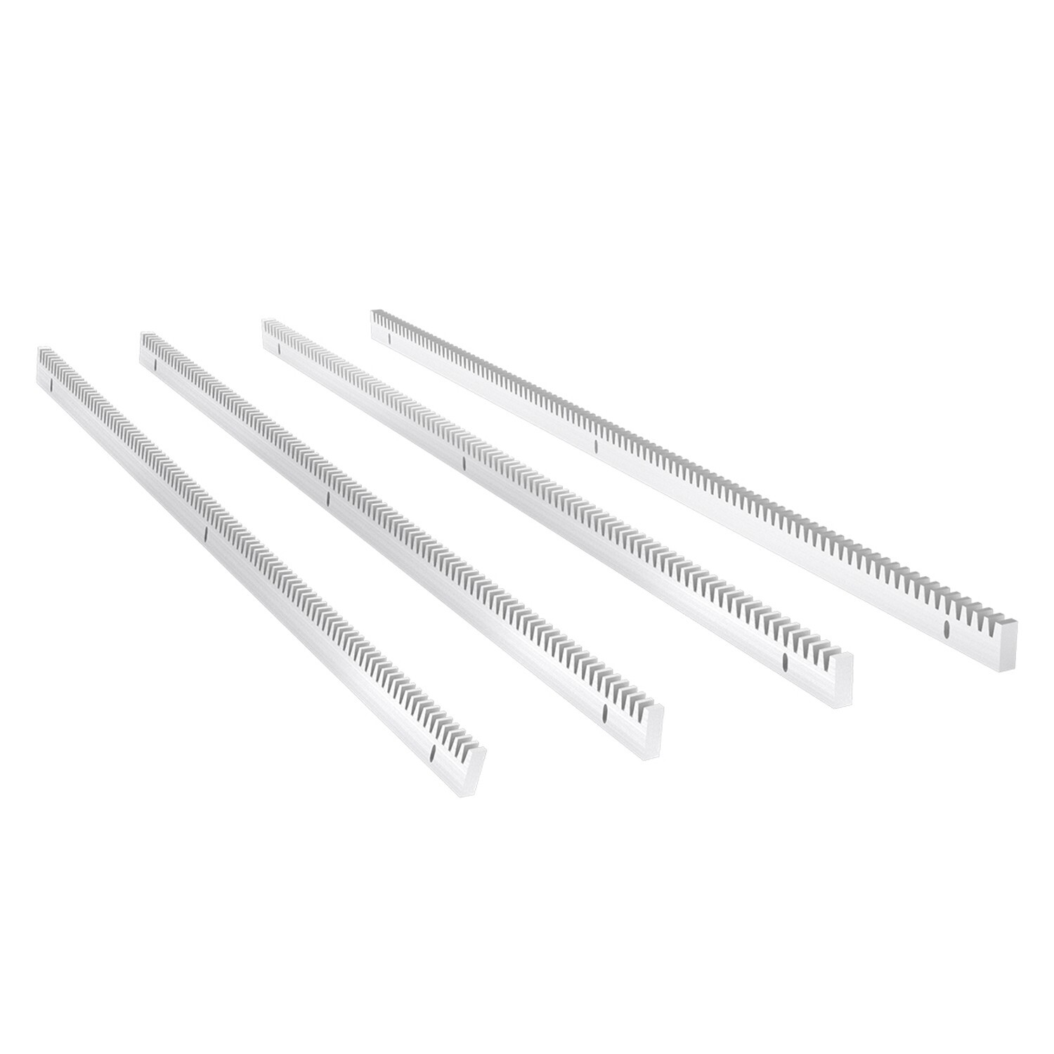 Blütezeit Gear Racks 4pcs Pack for Sliding Gate Opener 13.12ft w/ Hardware Kit