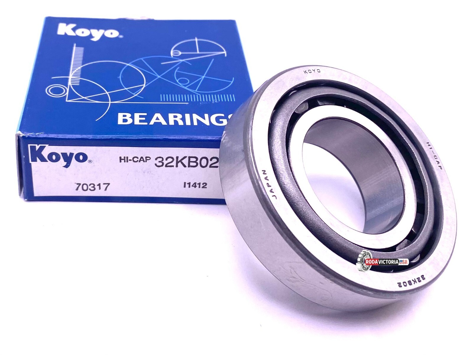 KOYO Japan 32KB02 Tapered Roller Bearing NTN CR-0659 32x65x27.25 mm