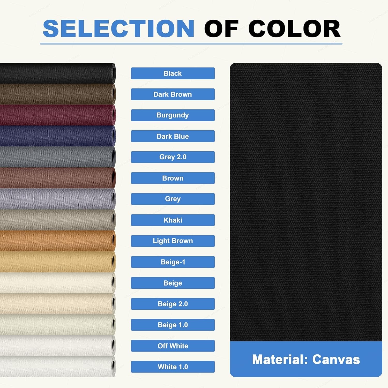 Versatile 4″x63″ Waterproof Canvas Repair Patch – Self-Adhesive for Quick Fixes