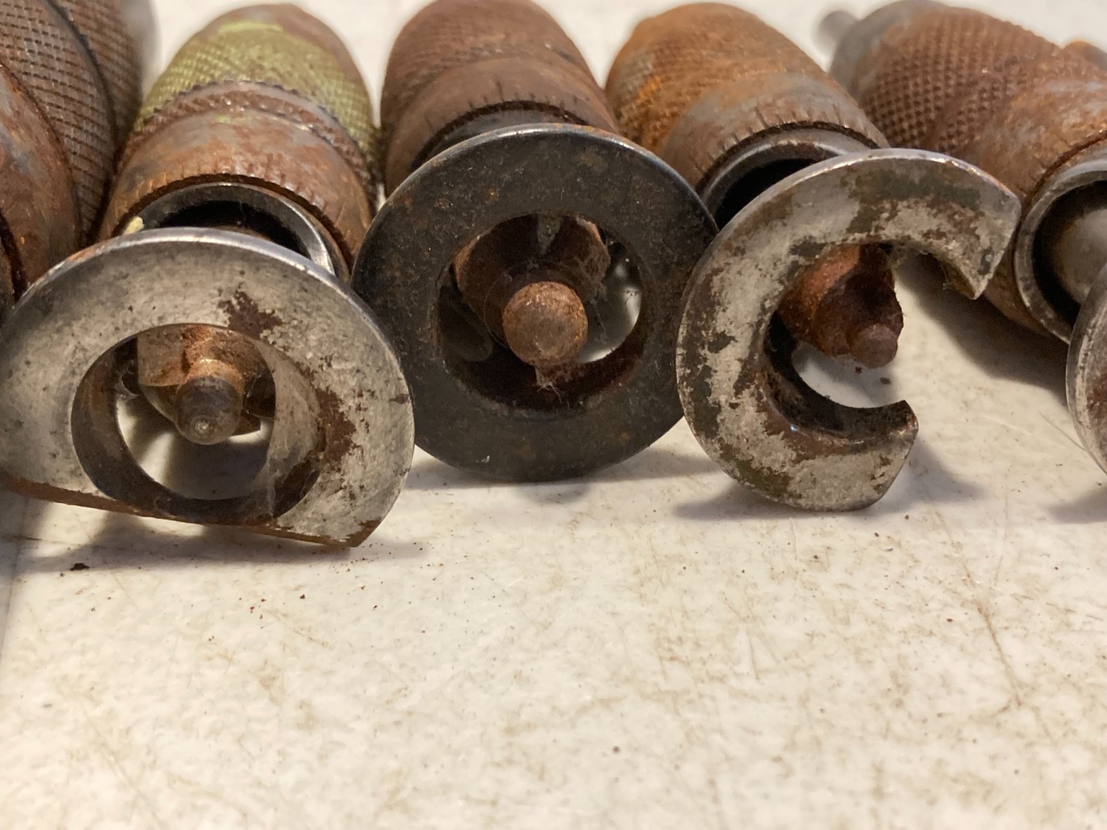 Lot of 6 Schrillo,Craftsman Large Microstop Countersink Cages