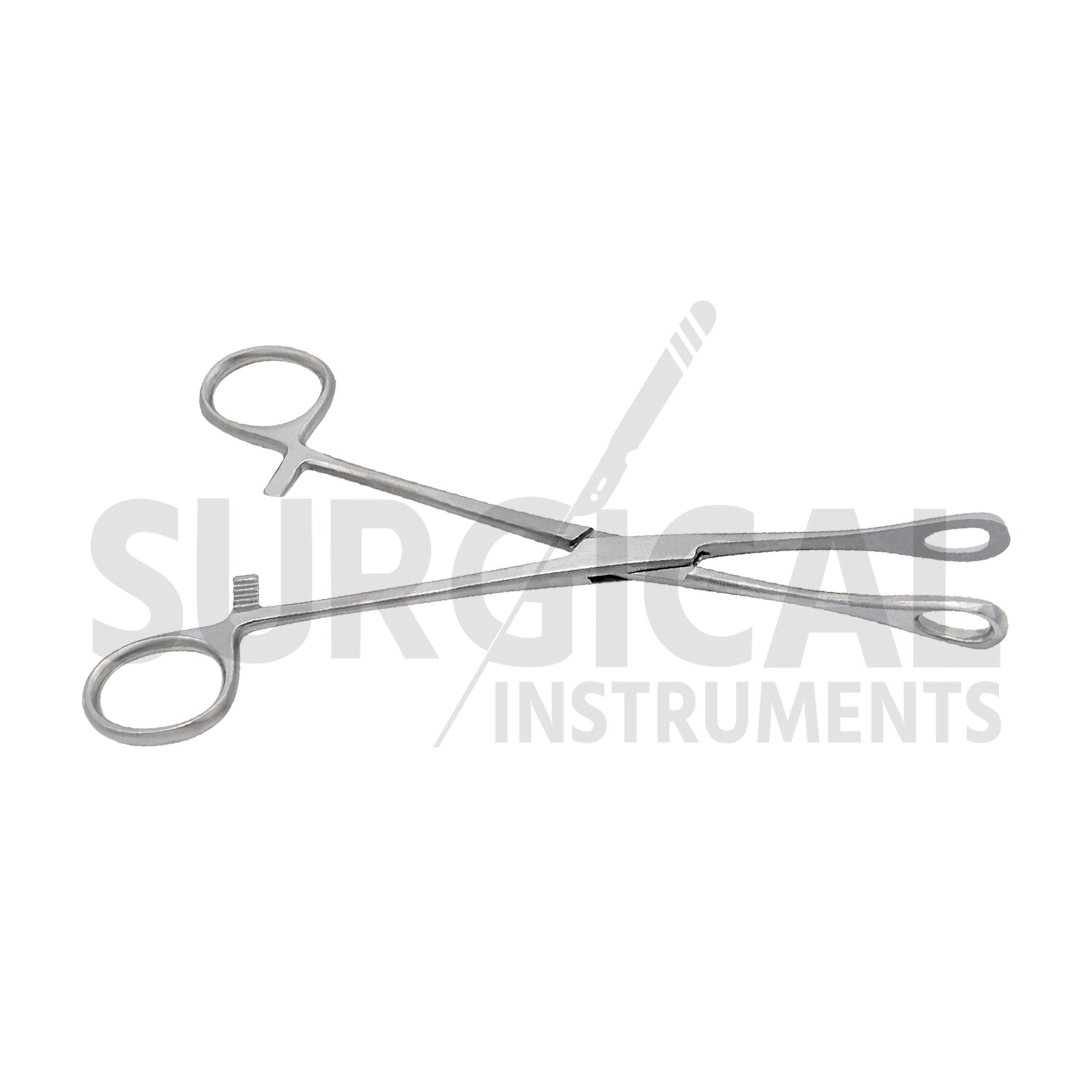 Sponge Forceps Surgical OB/GYN Smooth Jaw 7″ Straight Body Piercing German Grade