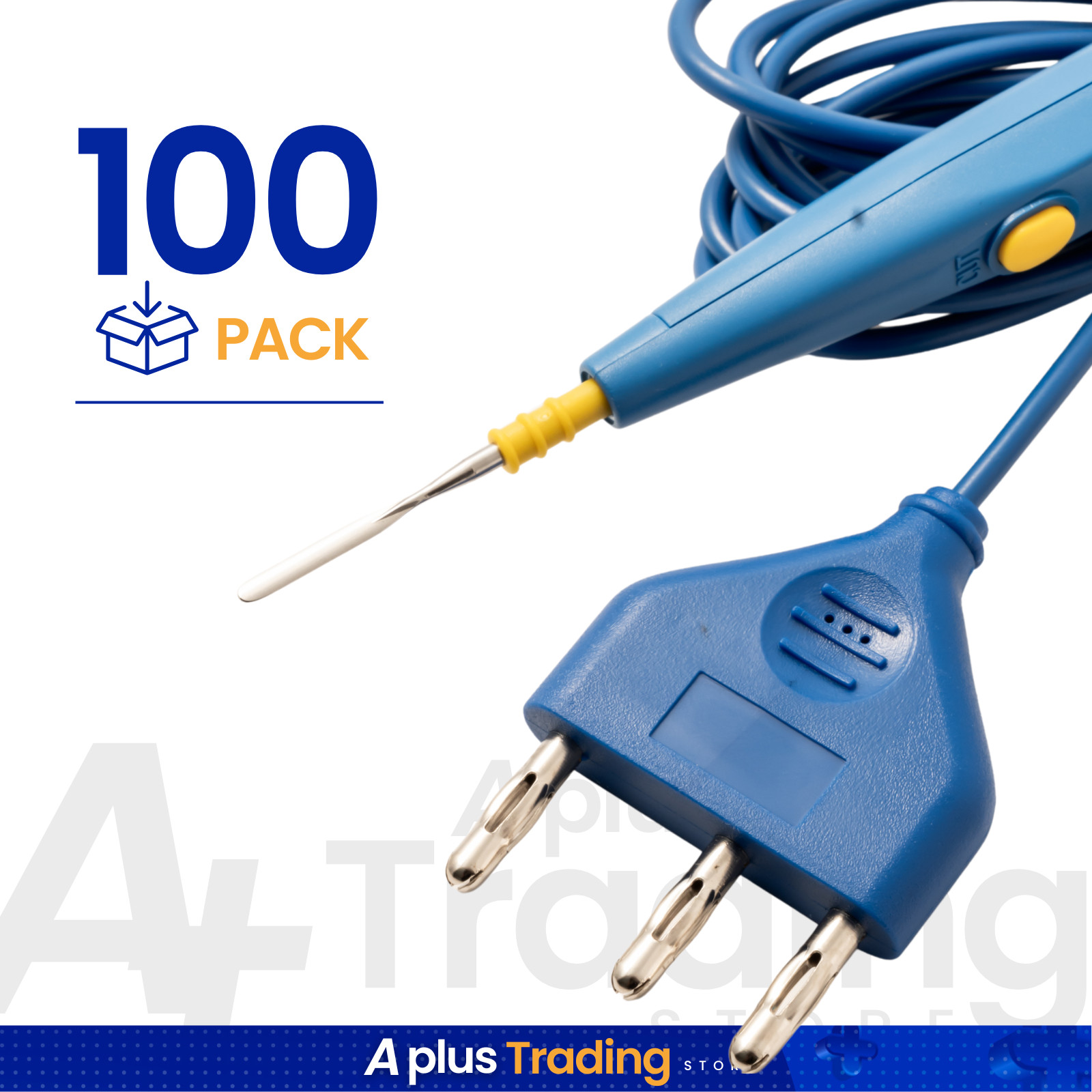 Electrosurgical Pencil – Precision Surgical Instrument – 100 PACK