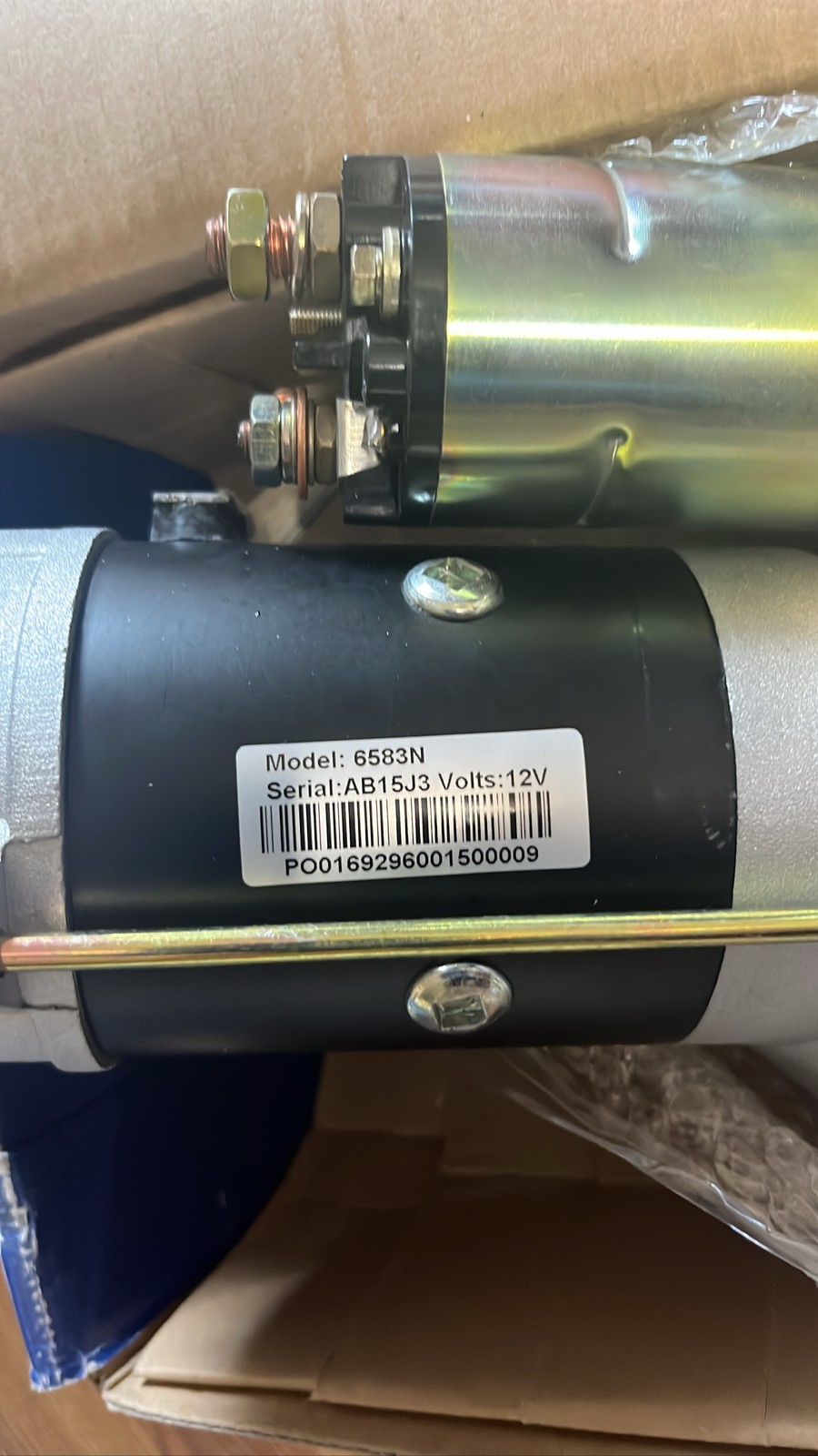 Starter Motor 6583N AB15J3 12V for Ford F150 F250 F350 Case Cummins