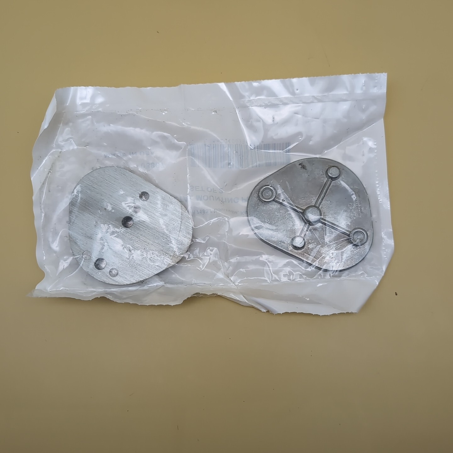 SET OF 2: BRAND NEW Whip Mix 8580 Dental Articulator Metal Mounting Plates 03867