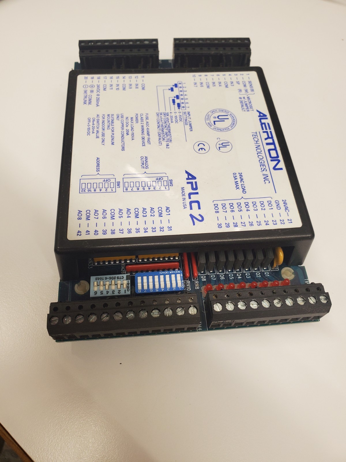 ALERTON APLC2 PROGRAMMABLE HVAC LOGIC CONTROLLER APLC-2