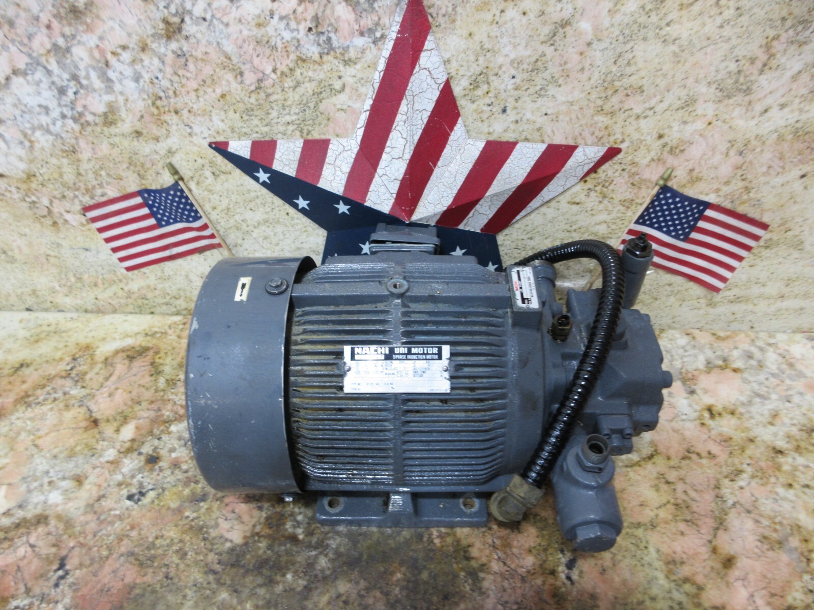 *SPECIAL*MAZAK MOTOR LTIS85-NR VAA-1A4B37 UVC-1A-A3-3.7-4-1048A VDC-1B-2A3-1048A