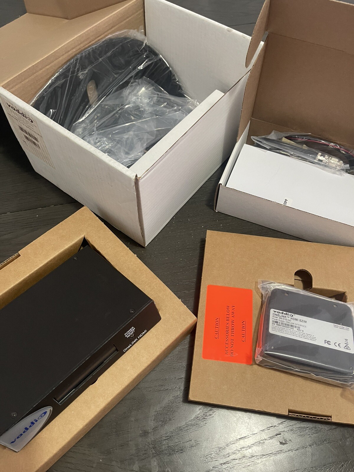 NEW Vaddio 999-9520-000 Codec Kit for OneLINK System For Polycom EagleEye Camera