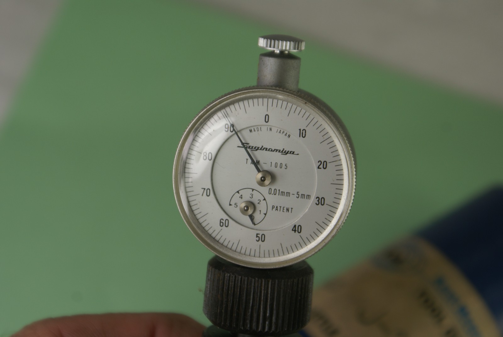 NEW Saginomiya Japan TAM-1005 Dial Indicator Machinist Tool Gauge- 0.01mm-5mm