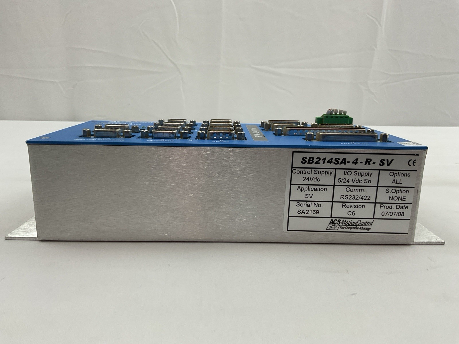 ACS Motion Control SB214SA-4-R-SV Multi-Axis Servo Motion Controller PLC Module
