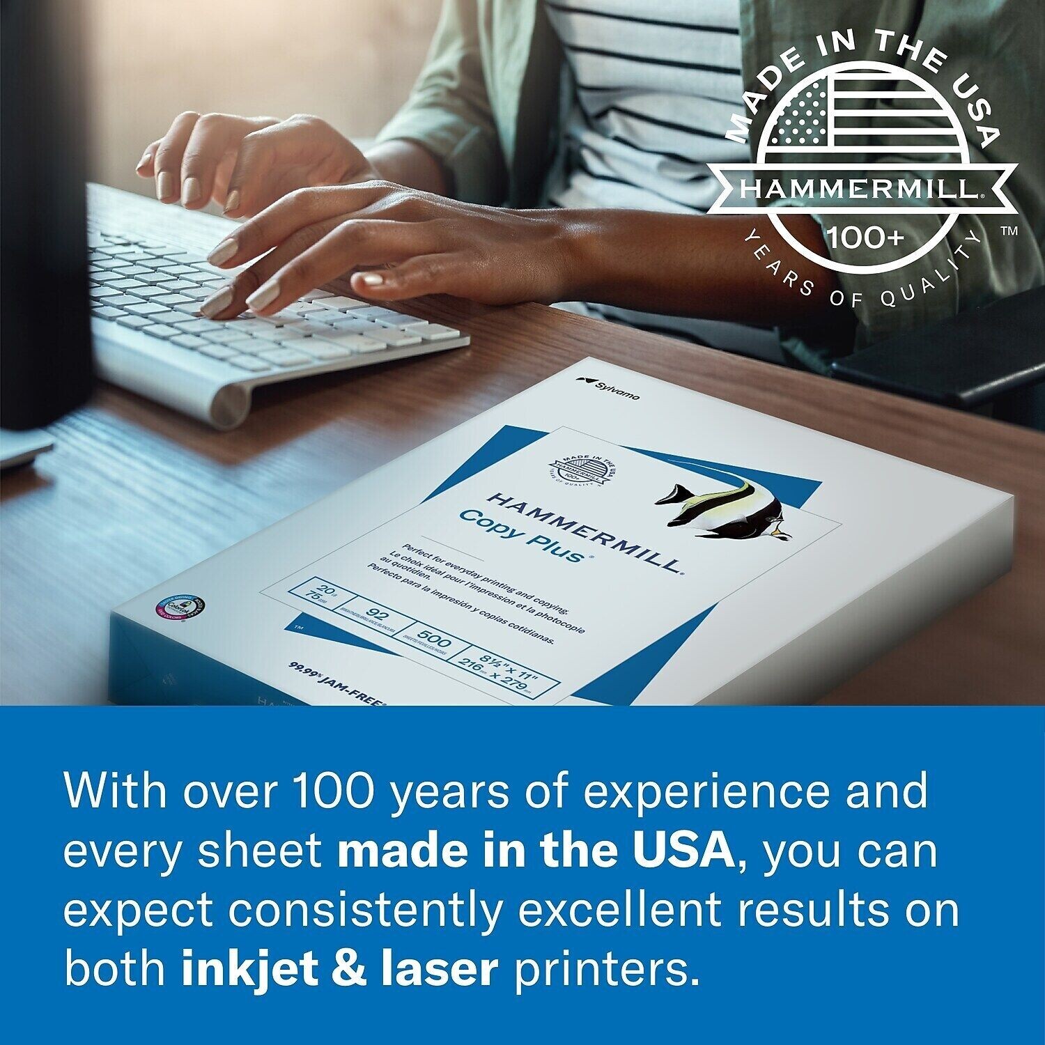 Hammermill Laser Print 24LB paper 500 sheets 11 x 17