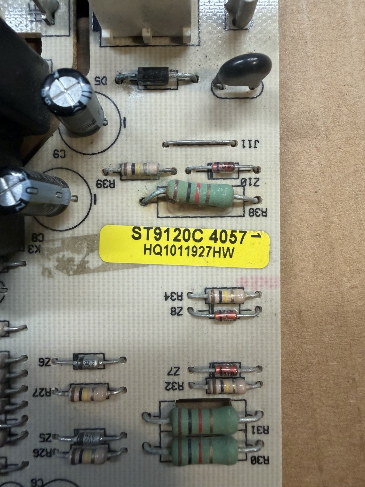 Honeywell ST9120C 4057 Furnace Control Circuit Board HQ1011927HW