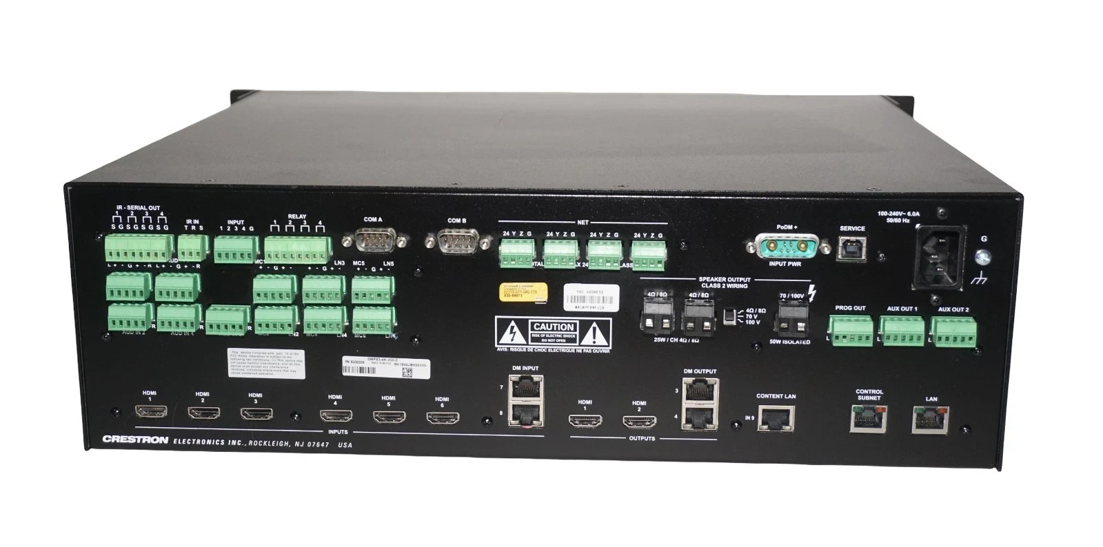 Crestron 3 Series DMPS3-300-C DigitalMedia Presentation System TESTED AND WORKS!