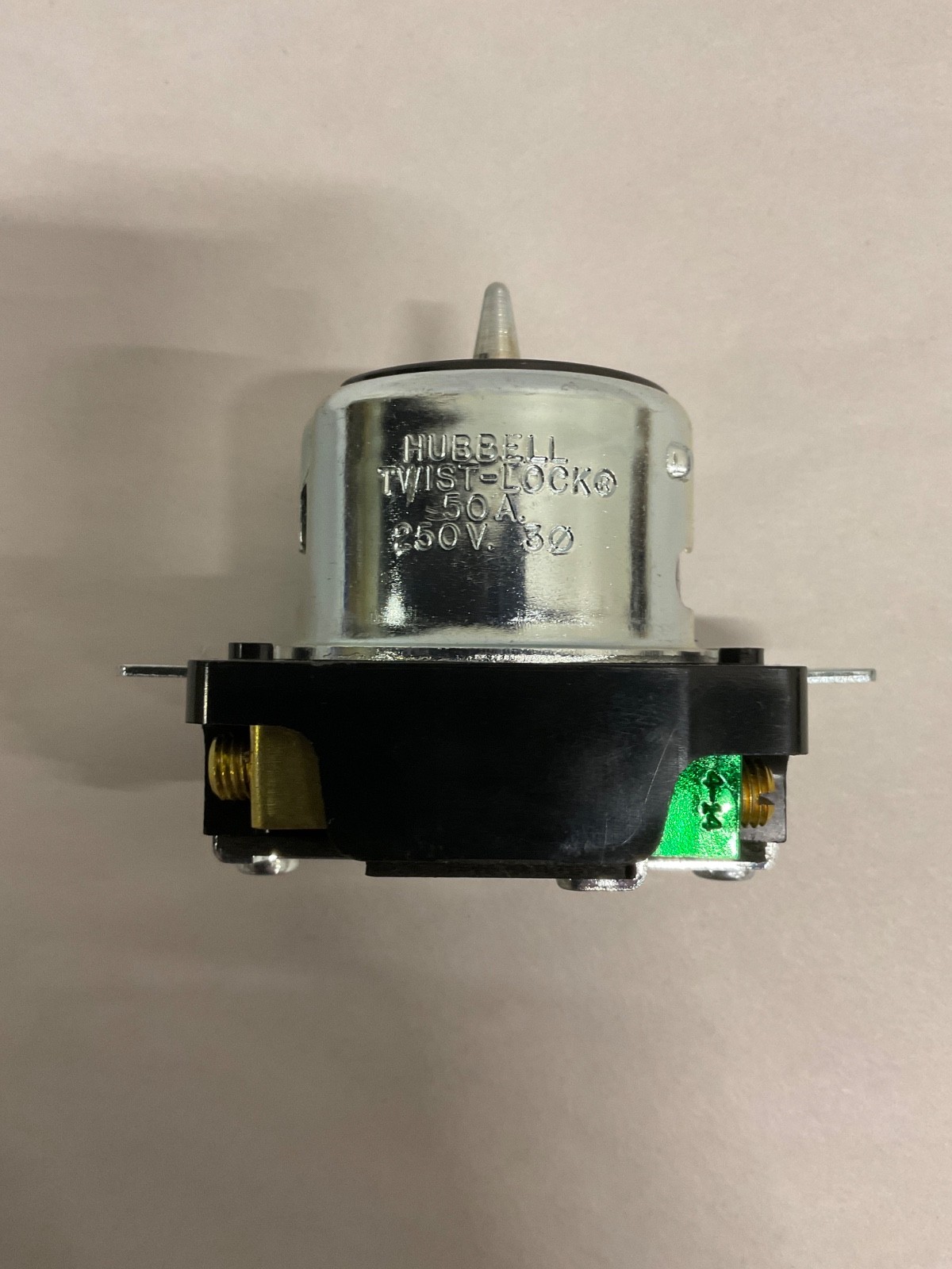 Hubbell CS8369 50A / 250V 3Ø Twist-Lock Receptacle