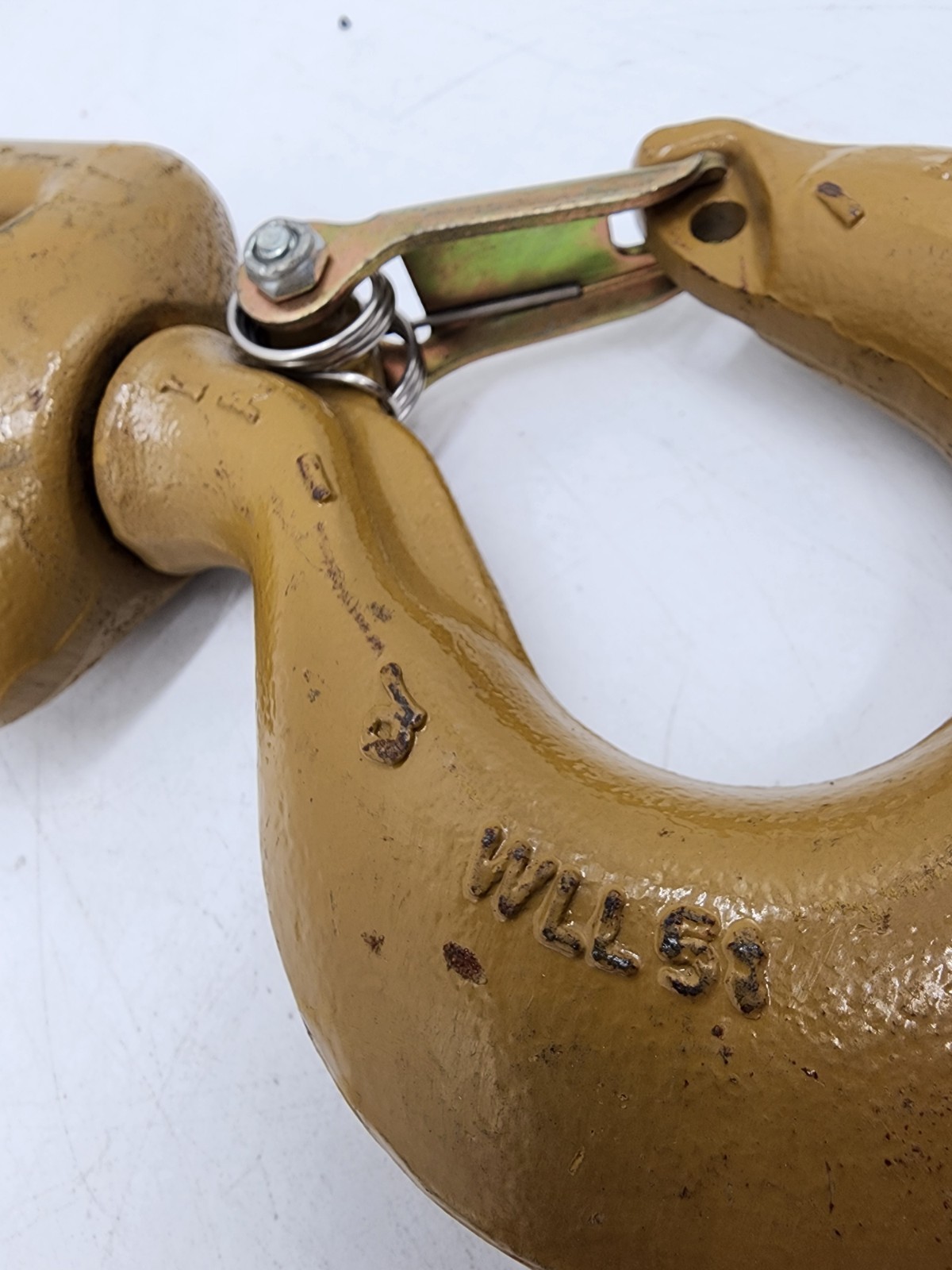 Crosby 5YB 4.5 Ton Swivel Eye Hoist Hook w/Latch Forged USA WLL 4.5T