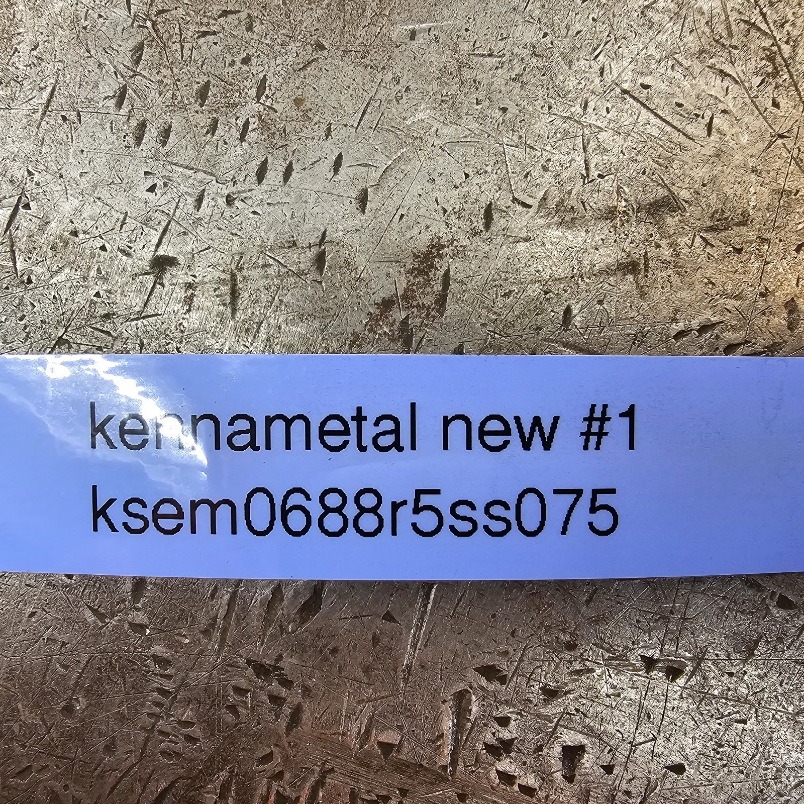 Kennametal .69-.705 17.5-17.9mm Ø Insert Drill .75 Shank 3.5 DOC KSEM0688R5SS075
