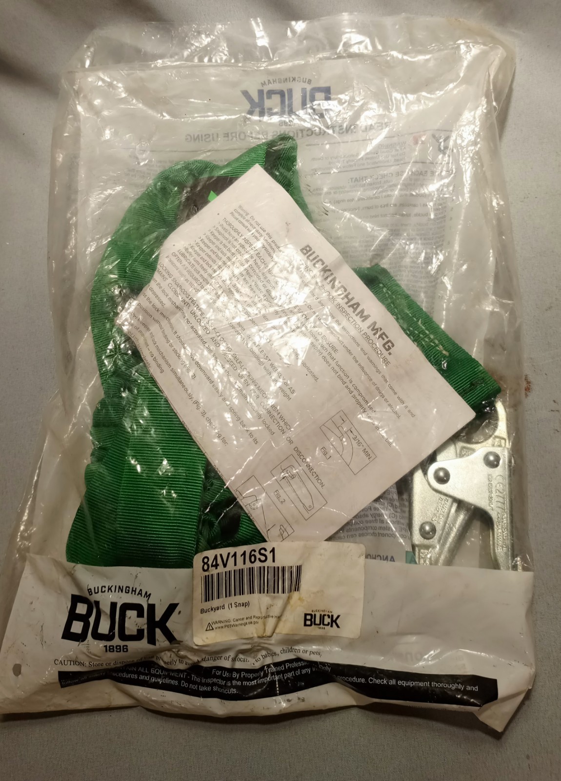 Buckingham Buck 84V116S1 1 Snap