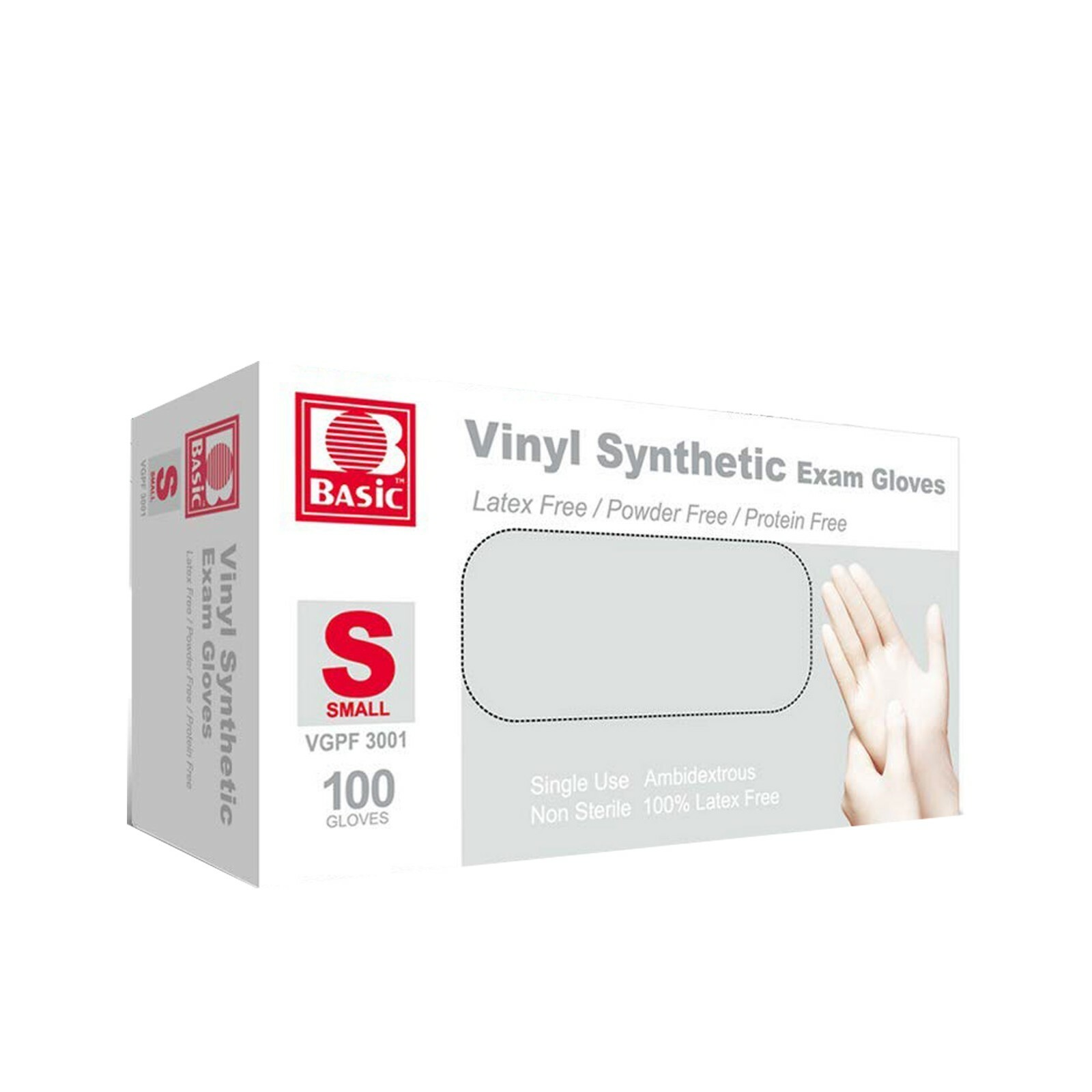 Basic Vinyl Gloves,Size S M L XL ,QTY 10-2000PCS**Buy One, Get One at 50% Off!