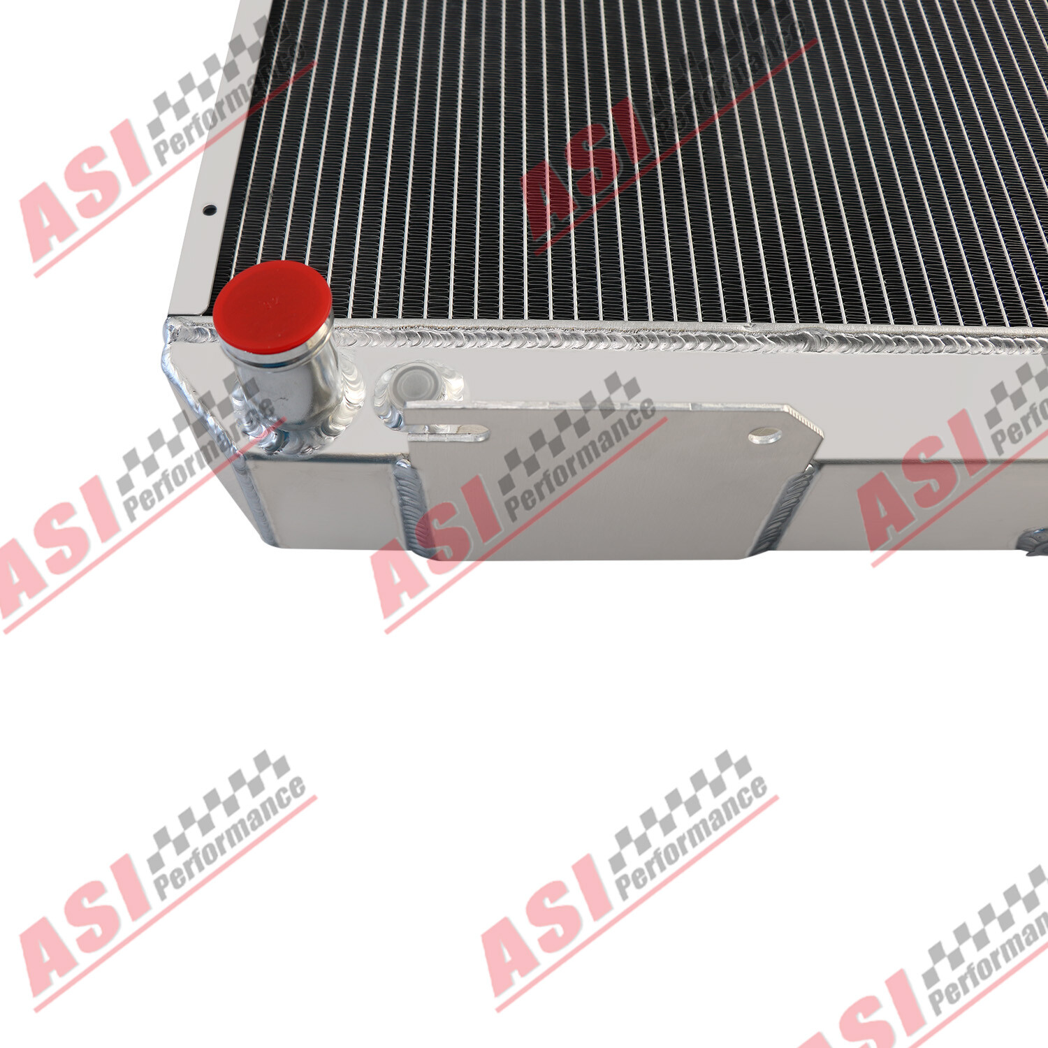 4Row Radiator For Hyster Yale Forklift H45-65XM 2.6L Perkins 2.4L Isuzu GM 3.0L