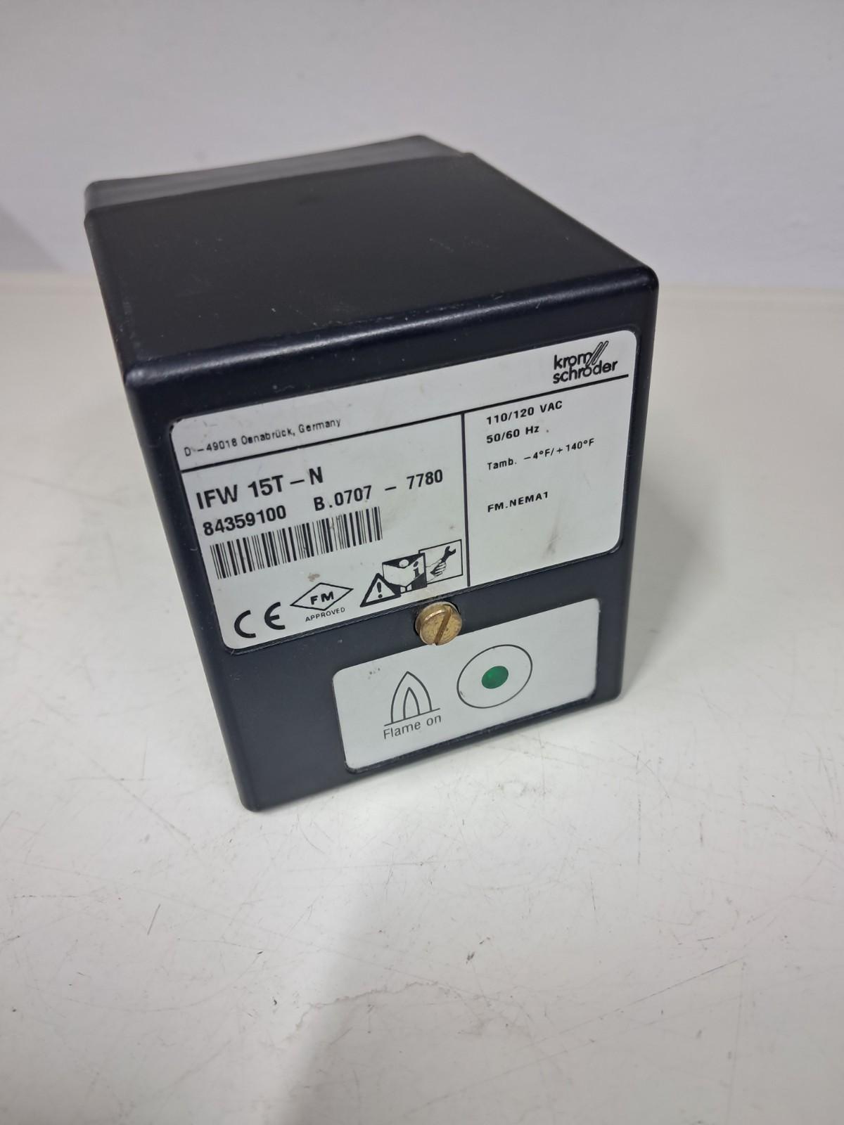 Kromschroder IFW 15T-N 84359100 Flame Relay
