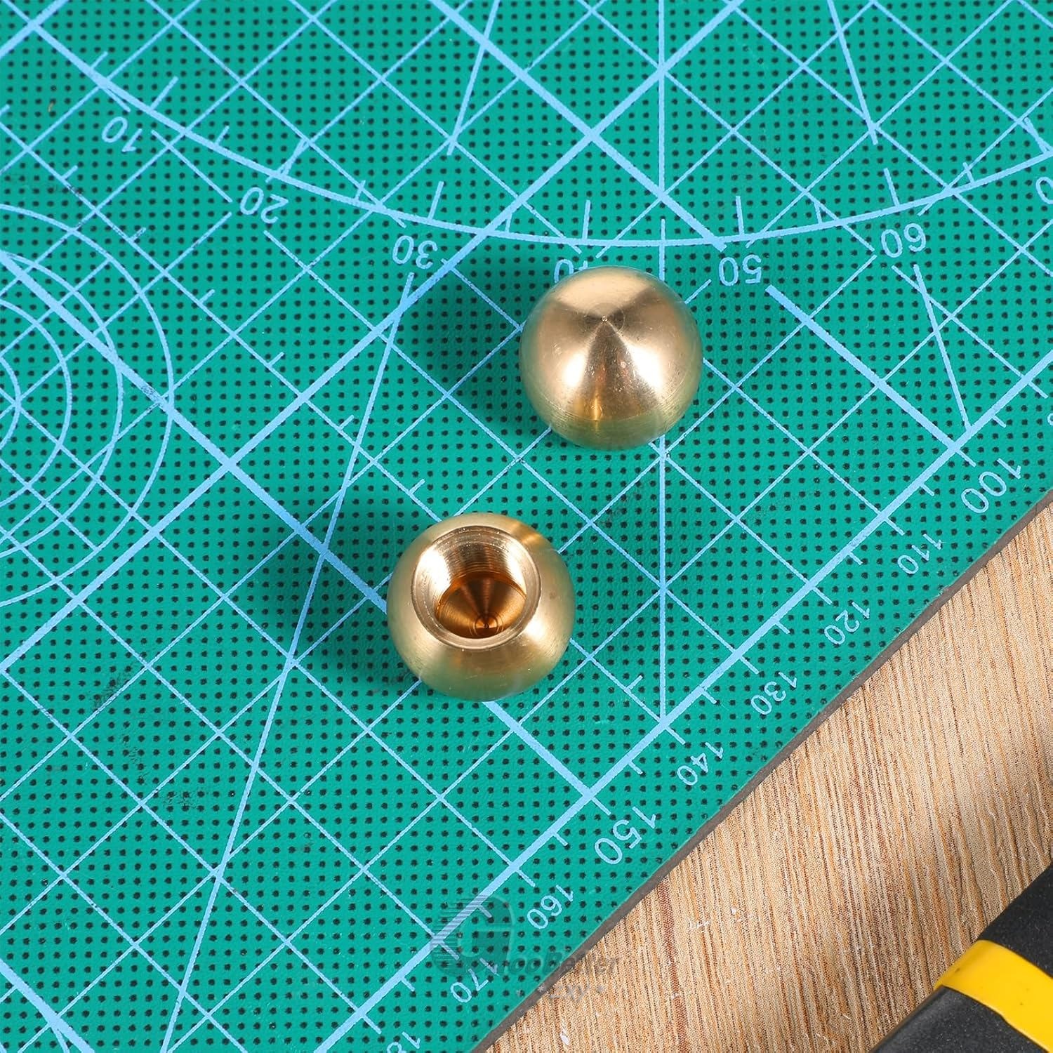 Brass Ball Bearing Ø 6 mm – Ø 25 mm With Threaded M3 M4 M5 M6 M8 M10 M12