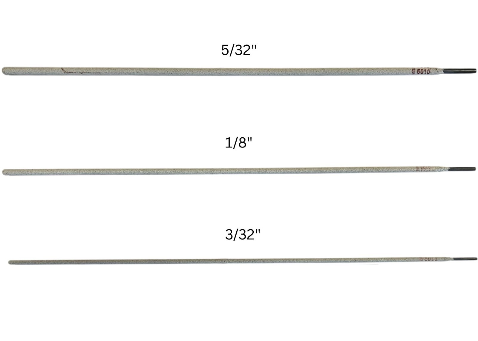 E6010 1/8″ 50 lb Stick electrodes welding rod 10 lb x 5-pk