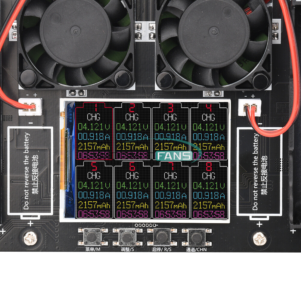 18650/21700 Battery Capacity Internal Resistance Tester Auto Charging Discharge