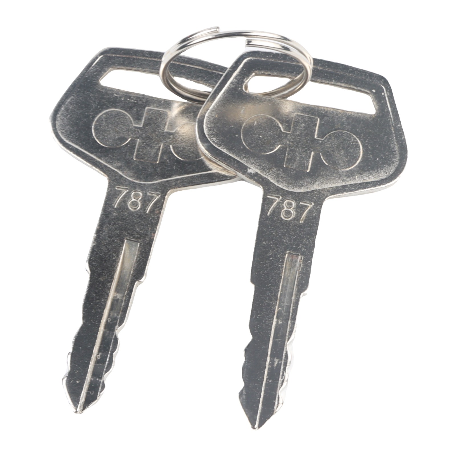 OEM #787 Key For Komatsu Excavator Heavy Equipment 2PACK