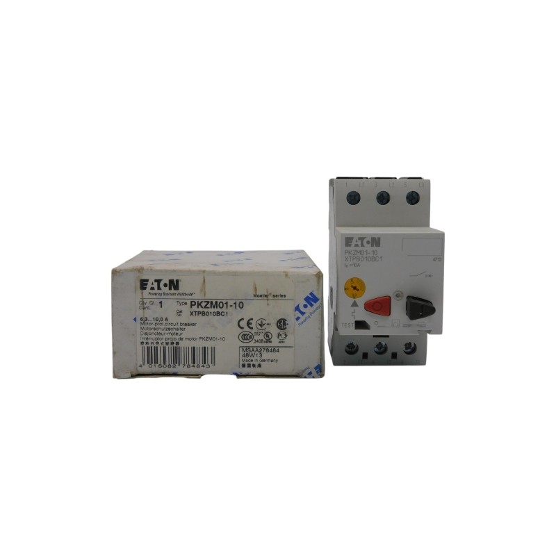 EATON PKZM01-10 XTPB010BC1 690V 6.3-10.0A NSMP
