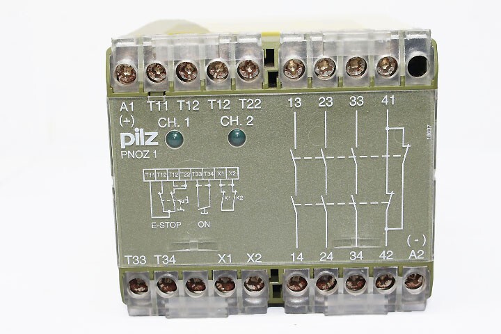 PILZ PNOZ1 24VDC 3S1O SAFETY RELAY 475695 / PILZ 475695